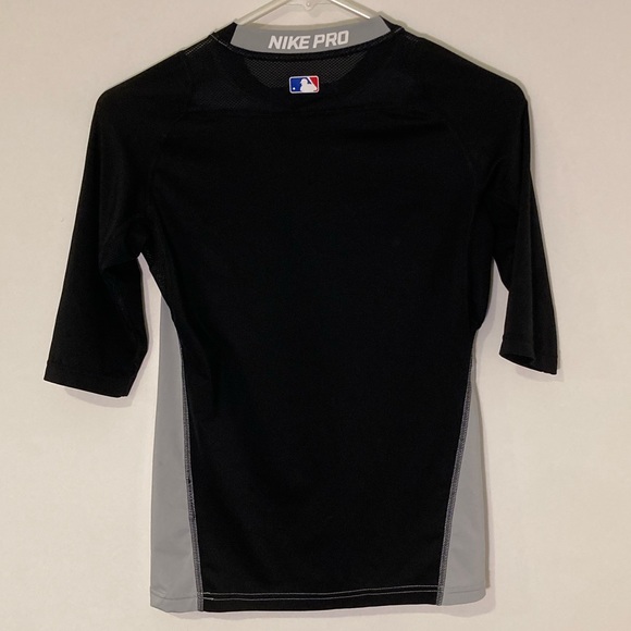 Nike Pro baseball elbow length compression under sleeve - Picture 2 of 3